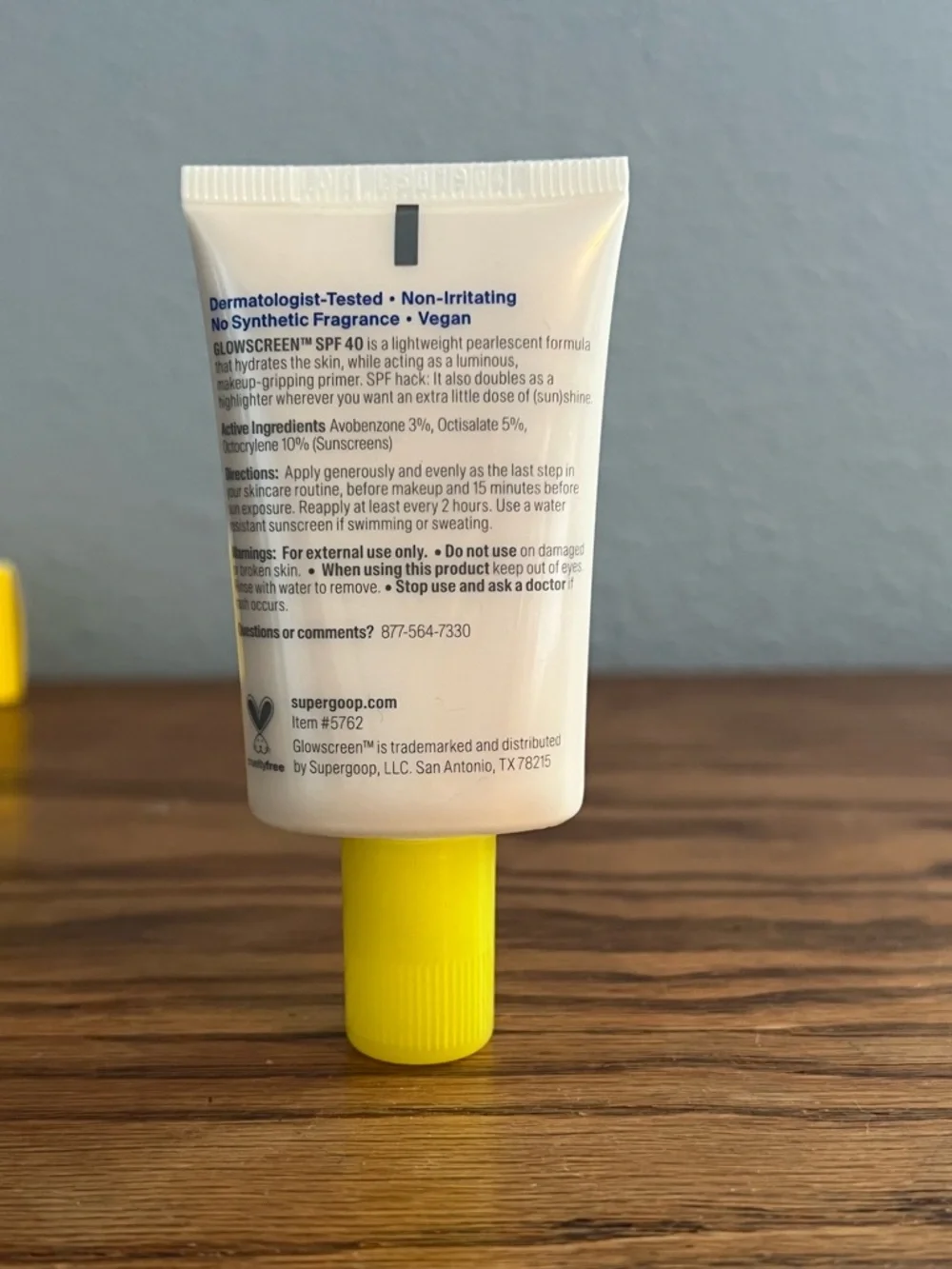 Supergoop! Glowscreen Sunrise SPF 40 Travel Primer Highlighter 20mL New Sealed